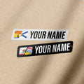 Split-Flag Name Bar Decals
